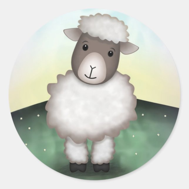 Adesivo Lily the Lamb - Stickers (Frente)