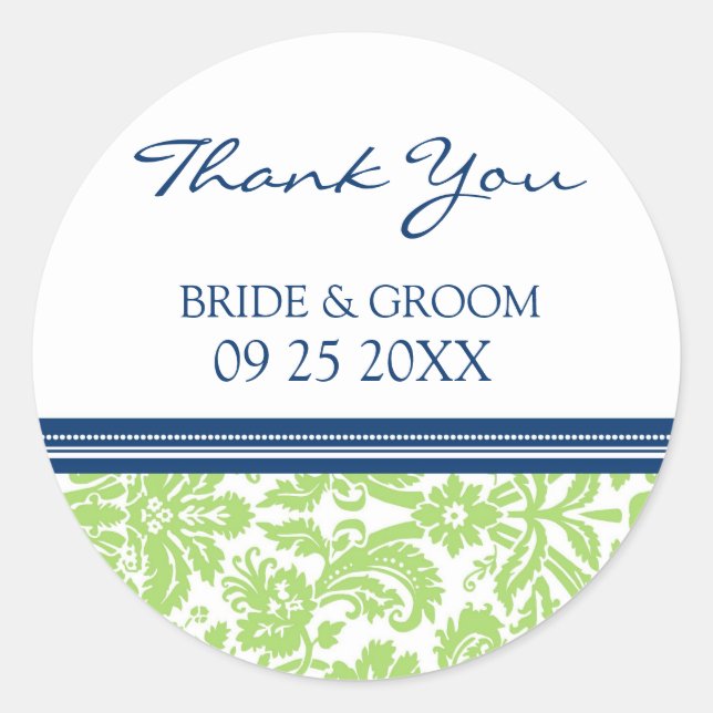 Adesivo Limão Azul Damasco Obrigado Marcar Favoritos De Ca (Frente)