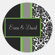 limão casamento tema damasco Vinhetas de monograma