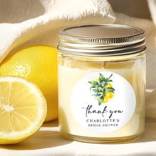 Adesivo Limão Chá de panela de Citros