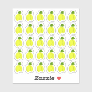 Adesivo Limão Cinto Fruta de Citros Frescos Comida de Verã