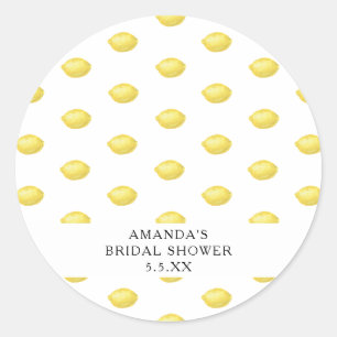 Adesivo Limão Cítrico - Casamento