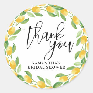 Adesivo Limão Citrus Fruta Watercolor