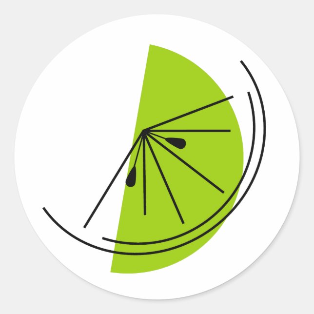 Adesivo Limão de Citrus (Frente)