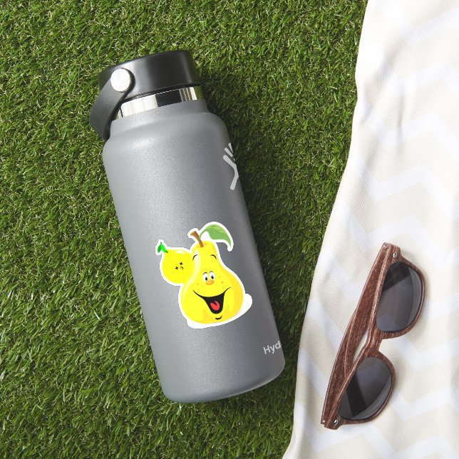 Adesivo Limão numa pera (HydroFlask Insitu)