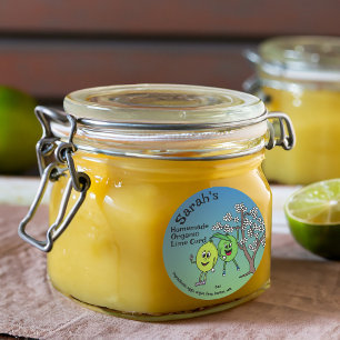 Adesivo Limão Pals Engraçado Cartoon Preserva Curva e Mais