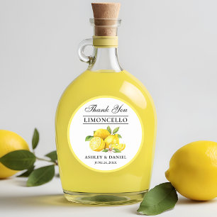 Adesivo Limões de Aquarela Limoncello Casado