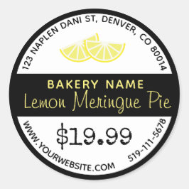 Adesivo Limon Meringue Pie Bakery