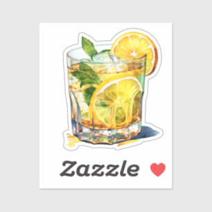 Adesivo Limonada Cocktail Beber