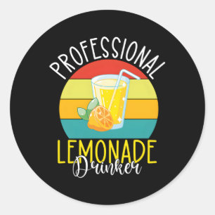 Adesivo Limonada-Drinker de Limonada Profissional