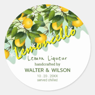 Adesivo Limoncello Fruta Limão
