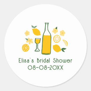 Adesivo Limoncello Limonada Limão CHUVEIRO Nupcial PERSONA