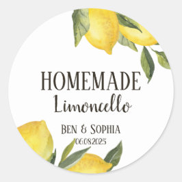 Adesivo Limoncello Rústico Moderno Caseiro Limoncello 