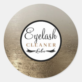 Adesivo Limpa Cílios de Maquiagem Beleza Glam Ouro
