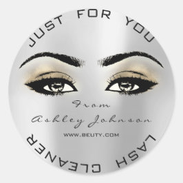 Adesivo Limpador de despertar Dourado Lash Makeup da Bela 