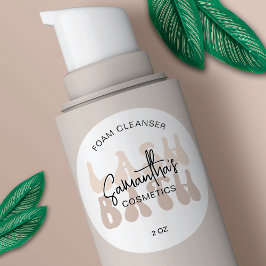 Adesivo Limpador de Extensões Lash de Letra Retroativa de