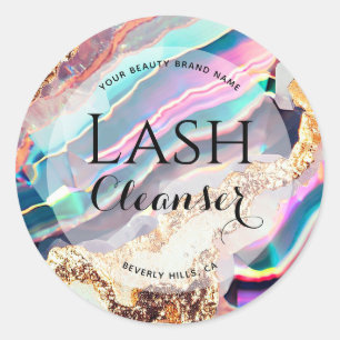 Adesivo Limpador de Lash Personalizado de Agato Iridescent