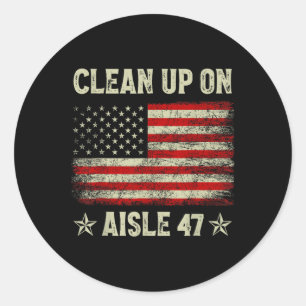 Adesivo Limpar No Eixo 47 Impeach 47 Anti Trump 86 47 8
