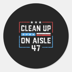 Adesivo Limpe a Prateleira 47 Impeach 47 Anti Trump Presid