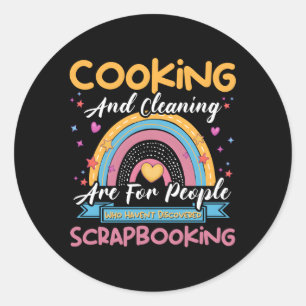 Adesivo Limpeza De cozinhar Não Descobriu O Scrapbooking S
