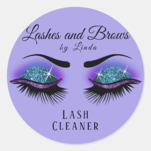 Adesivo Limpeza de Extensão Eyelashes - Roxo e Azul