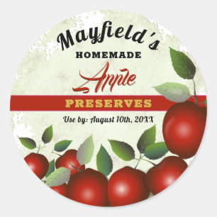 Adesivo Limpeza de Fruta de maçã Emperramento