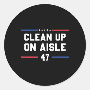 Adesivo Limpeza na Prateleira 47 Anti Trump 8647 86 47 Imp