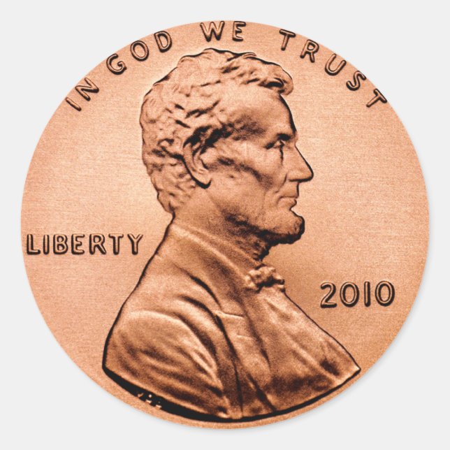 ADESIVO LINCOL PENNY (Frente)