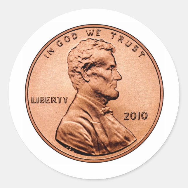 ADESIVO LINCOL PENNY (Frente)