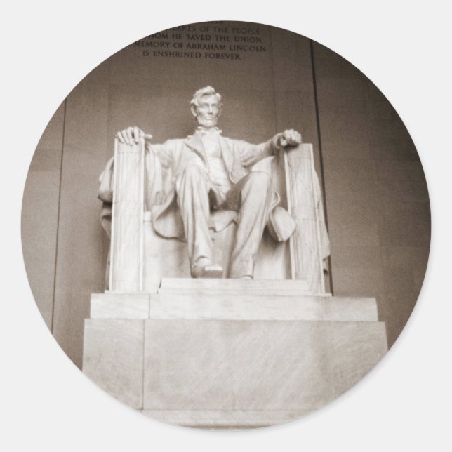 Adesivo Lincoln Memorial Stickers (Frente)