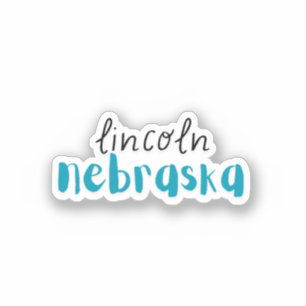 Adesivo Lincoln Nebraska