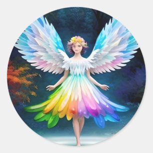 Adesivo Linda Anjo Wings Art-35444