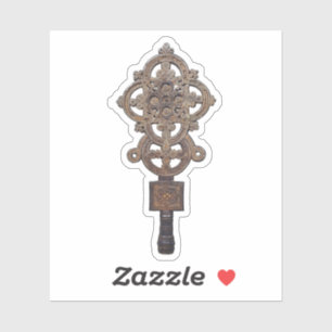 Adesivo Linda Cruz Cristã Ortodoxa Etíope Vinil