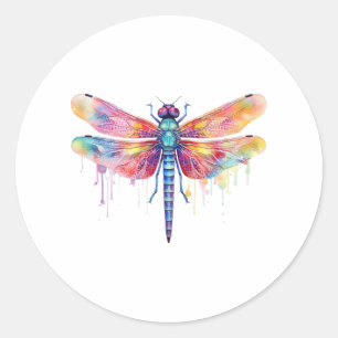 Adesivo Linda Dragonfly Beija Inseto Celestial Lover