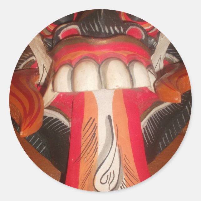 Adesivo Linda e impressionante linguagem: Um toque de humo (Frente)