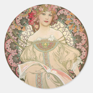 Adesivo Linda senhora - Mucha