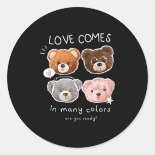 Adesivo Lindas Citações De Teddy Bears Do Dia