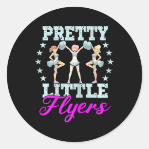 Adesivo Lindas Flyers Femininas Para Uma Lider Cheerleader