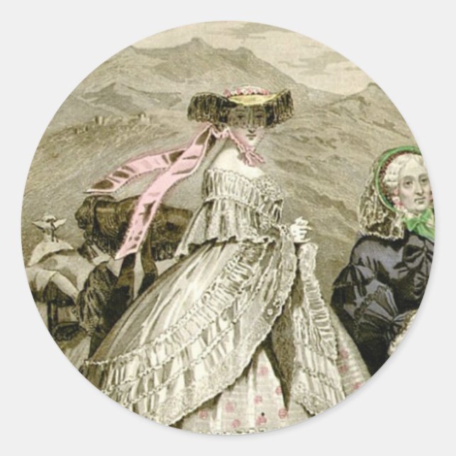 Adesivo Lindas Modas de 1859 (Frente)