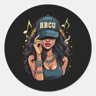 Adesivo Lindas mulheres negras Hbcu História Negra Mês
