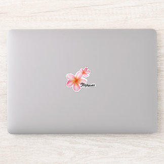 Adesivo Lindo Design Floral Rosa Kath Golap