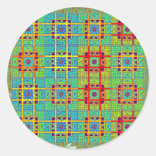 Adesivo Lindo e adorável vetor de Impressão tribal sul-afr