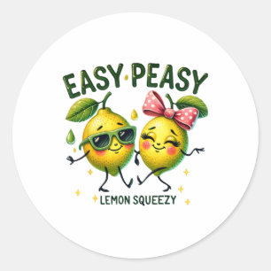 Adesivo Lindo Fácil Peasy Espremedor de Limão Olá Férias d
