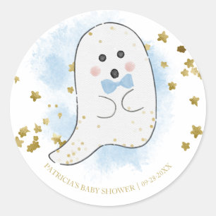 Adesivo Lindo Fantasma Menina de Halloween Chuveiro de Beb