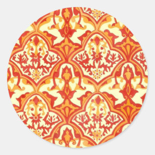 ADESIVO LINDO PADRÃO - VERMELHO E LARANJA