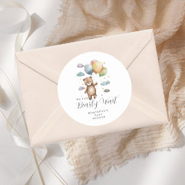 Adesivo Lindo Urso Mal Podemos Esperar Balão De Urso Festa