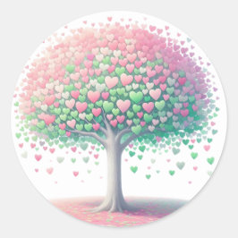 Adesivo Lindos palitos em forma de coração