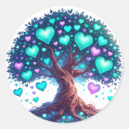 Adesivo Lindos palitos em forma de coração