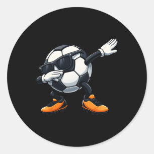 Adesivo Lindos Sungles Dabbing Futebol Byll Cartoon