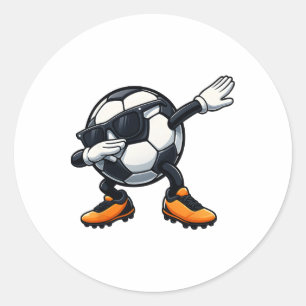 Adesivo Lindos Sungles Dabbing Futebol Ll Cartoon Divertid
